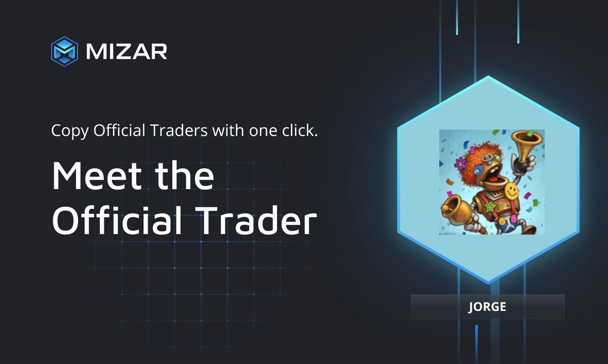 Black background with blue checks and white text. Contains the Straco logo and a hexagon with a logo of Jorge. 
